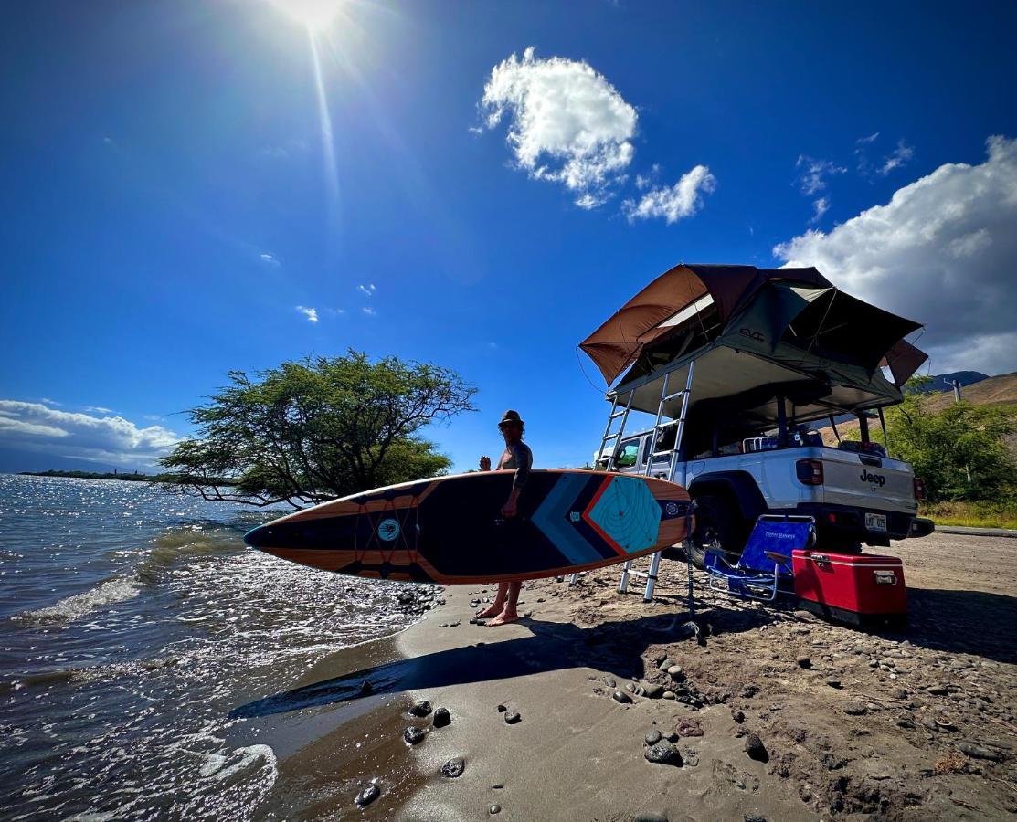 Explore Maui'S Diverse Campgrounds And Uncover The Island'S Beauty From Fresh Perspectives Every Day As You Journey With Aloha Glamp'S Great Jeep Equipped With A Rooftop Tent Paia Exterior photo