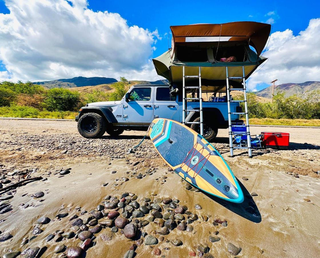 Explore Maui'S Diverse Campgrounds And Uncover The Island'S Beauty From Fresh Perspectives Every Day As You Journey With Aloha Glamp'S Great Jeep Equipped With A Rooftop Tent Paia Exterior photo