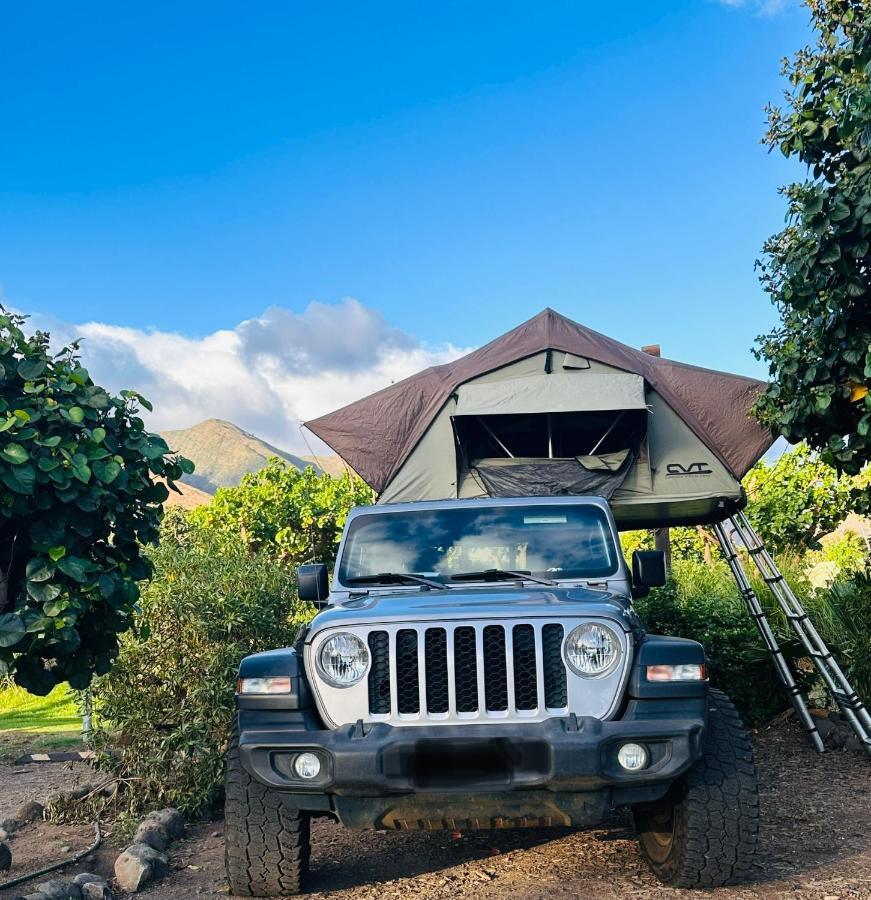 Explore Maui'S Diverse Campgrounds And Uncover The Island'S Beauty From Fresh Perspectives Every Day As You Journey With Aloha Glamp'S Great Jeep Equipped With A Rooftop Tent Paia Exterior photo